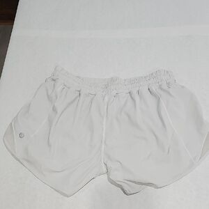 #8 Women's White Athletic Shorts#8